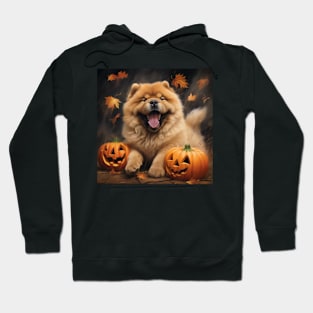 Halloween Chow Chow Hoodie